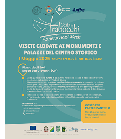 Costa dei Trabocchi Experience Week 1 maggio 2025