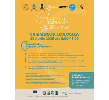 Costa dei Trabocchi Experience Week 25 aprile 2025 rid