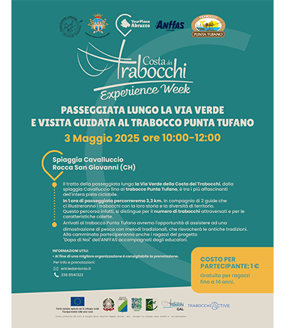 Costa dei Trabocchi Experience Week 3 maggio 2025